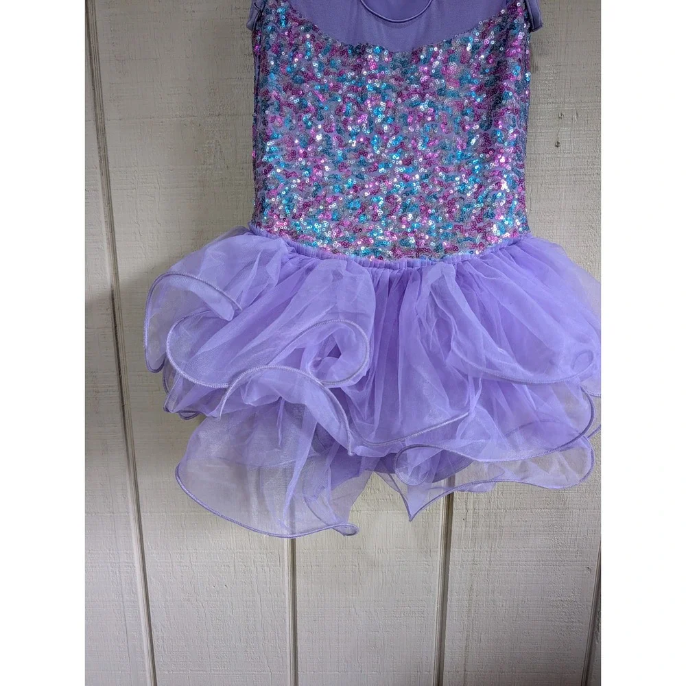 Weissman ShowtimeGirls Good Luck 11612 Purple Sequin Tutu